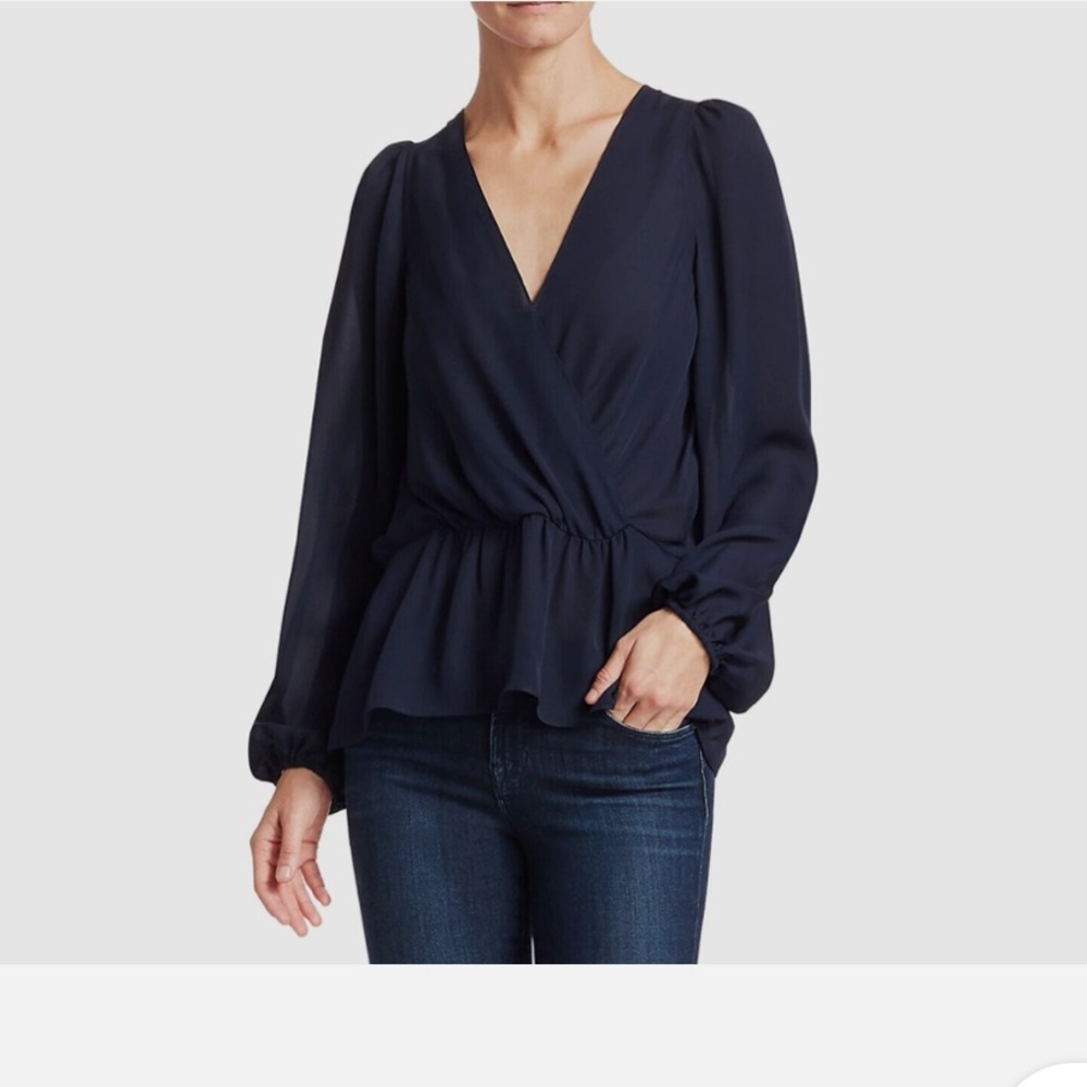 A.L.C. Midnight Blue Blouse